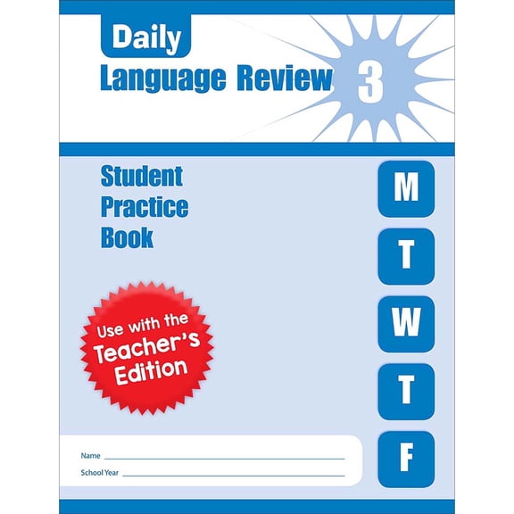 Evan-Moor Daily Language Review, Grade 3 Student Workbook