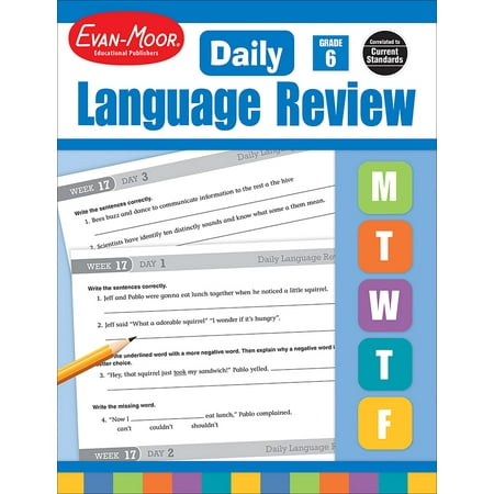 Evan-Moor Daily Language Review, Grade 6 Teacher Edition