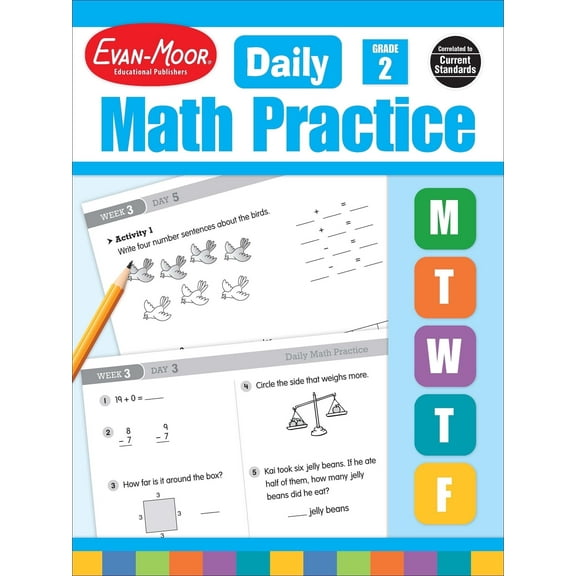Evan-Moor Daily Math Practice, Grade 2 Teaching Edition