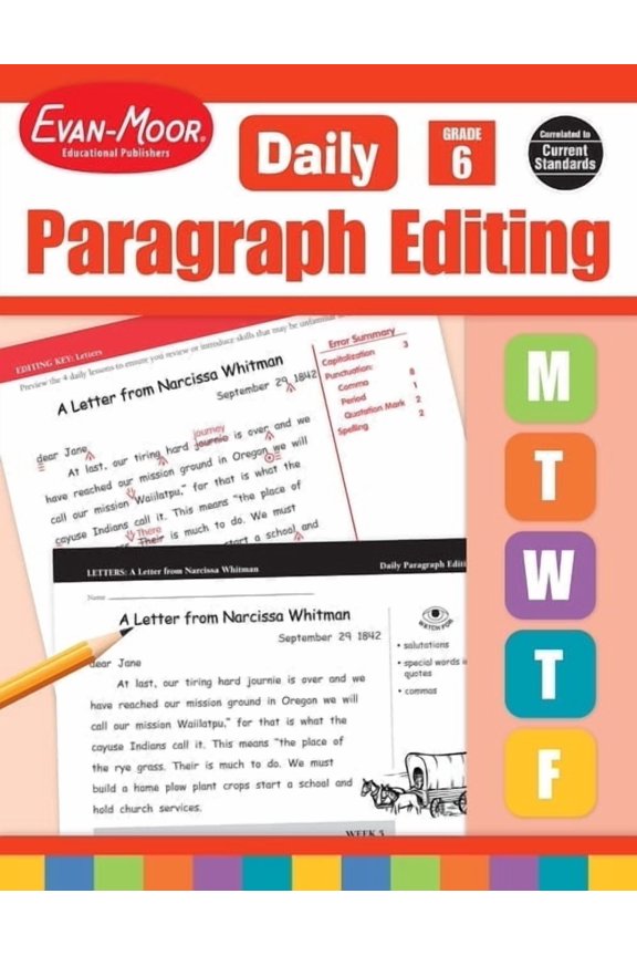 Daily Paragraph Editing, Grade 6 Teacher Edition