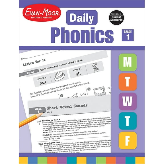 Evan-Moor Daily Phonics, Grade 1 Teaching Edition