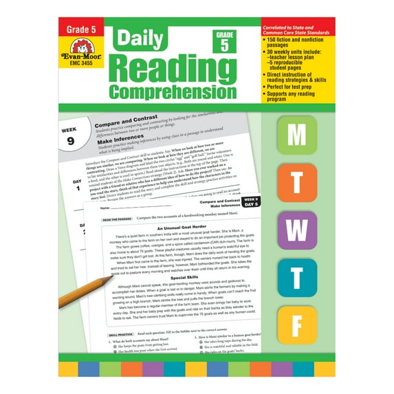 Daily Reading Comprehension Grade 5