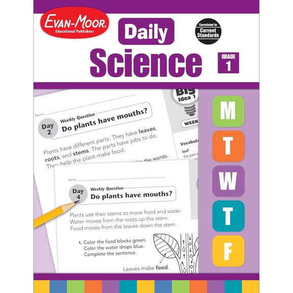 Evan-Moor Educational Publishers Daily Science Book, Grade 1