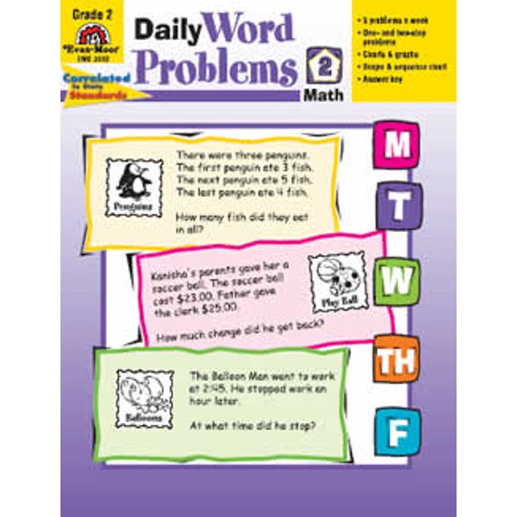 Daily Word Problems Grade 2