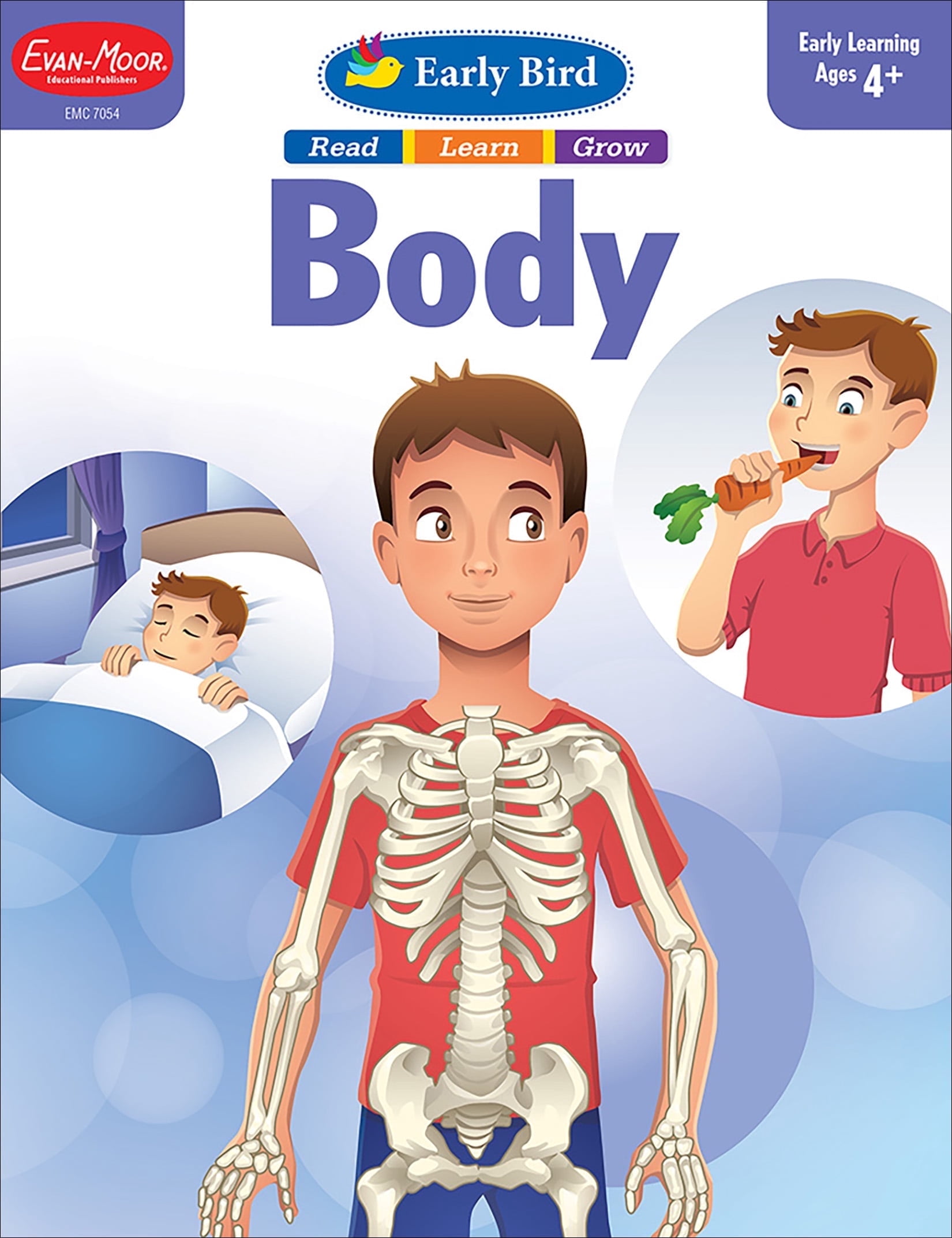Evan-Moor Early Bird: Body, Age 4 - 5 Workbook - Walmart.com