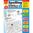 Evan-Moor Educational Publishers Spelling Games and Activities, Grade 1 ...