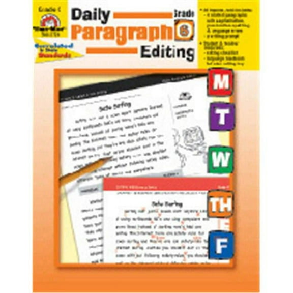 Evan-Moor Emc2729 Daily Paragraph Editing Grade 6