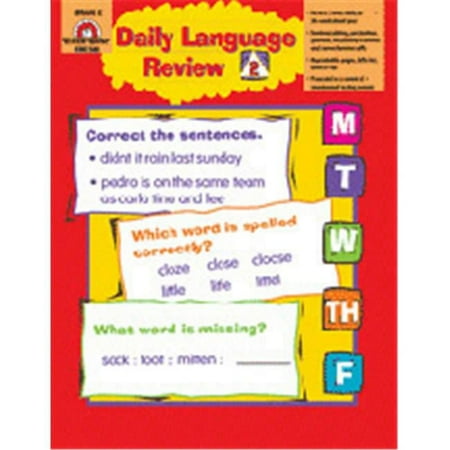 Evan-Moor Emc580 Daily Language Review Gr 2