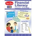thumbnail image 1 of Evan-Moor Financial Literacy Lessons and Activities, Grade 4 Reproducible Teaching Resource, Math, Learn about Money, Earning, Paying, Buying, Saving, Life Skills, 144 pages (Paperback), 1 of 8