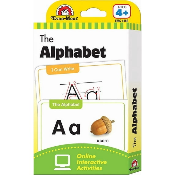 Evan-Moor Flashcards: The Alphabet