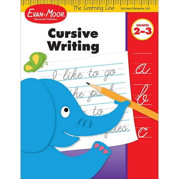 Evan-Moor Learning Line: Cursive Writing, Grade 2 - 3 Workbook