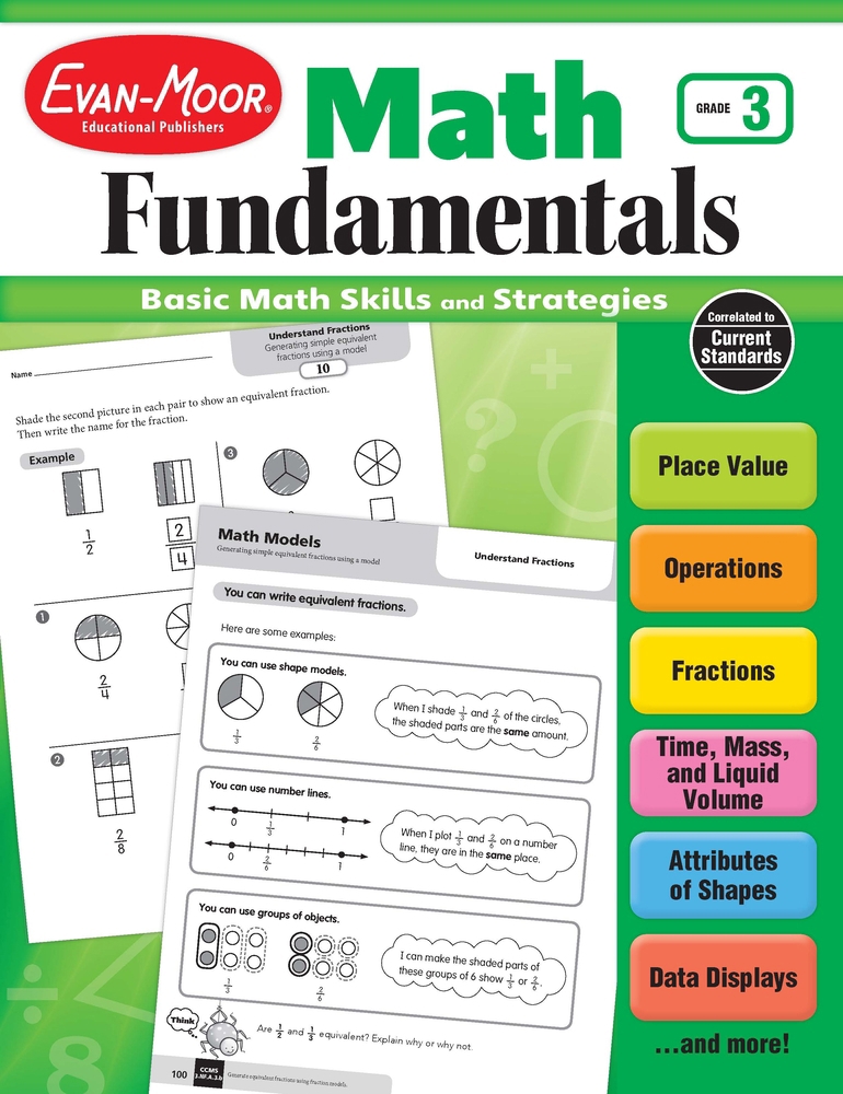 Pre Owned Math Fundamentals Grade 3 Teacher Resource Paperback Pre owned math fundamentals grade 3 teacher resource paperback