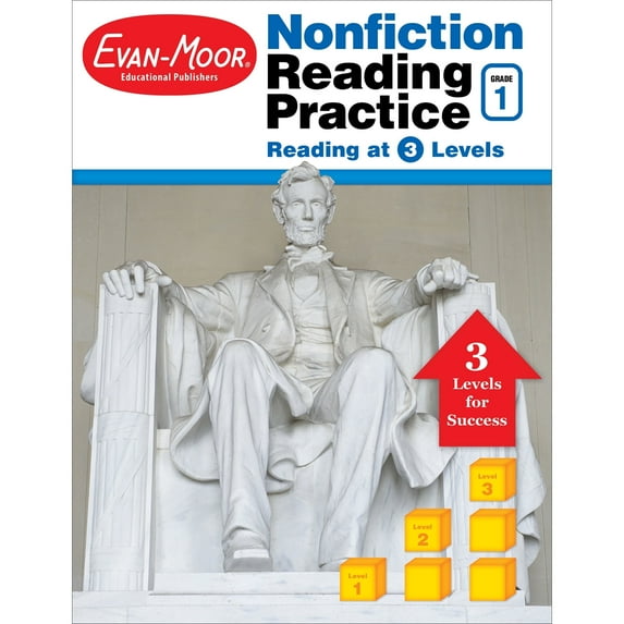 Evan-Moor Nonfiction Reading Practice, Grade 1 Teacher Resource