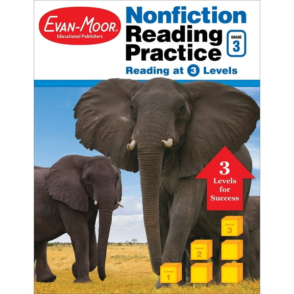 Evan-Moor Nonfiction Reading Practice, Grade 3 Teacher Resource