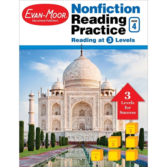 Evan-Moor Nonfiction Reading Practice, Grade 4 Teacher Resource