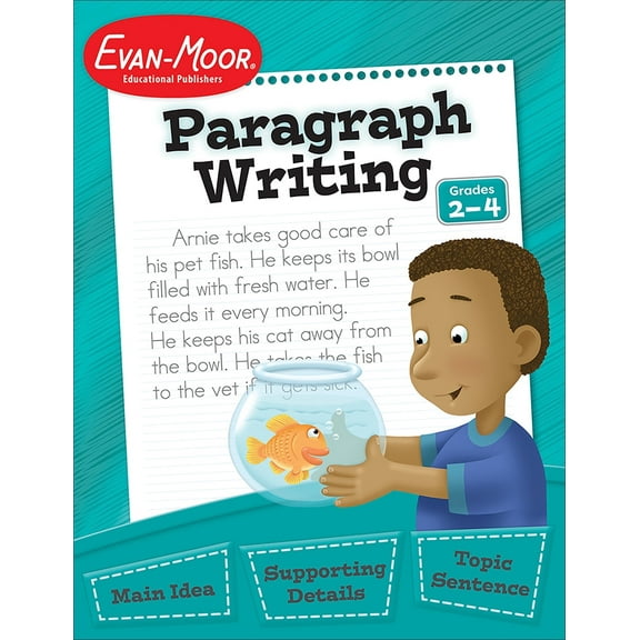 Evan-Moor Paragraph Writing, Grade 2 - 4 Teacher Resource