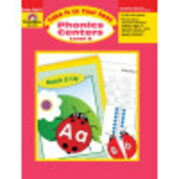 Evan-Moor Phonics Centers, PreK - Kindergarten (Level A) Teacher Resource