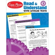Evan-Moor Read and Understand with Leveled Texts, Grade 3 Teacher Resource