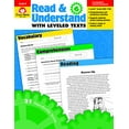 thumbnail image 1 of Pre-Owned Read & Understand with Leveled Texts, Grade 6-Ls Cpq (Paperback) by Evan-Moor Educational Publishers, 1 of 1