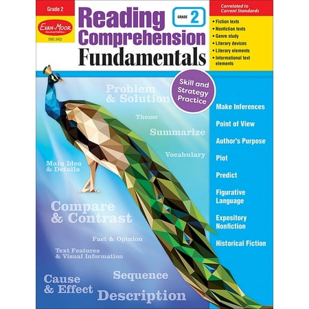 Evan-Moor Reading Comprehension Fundamentals, Grade 2 Teacher Resource