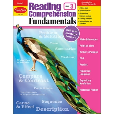 Evan-Moor Reading Comprehension Fundamentals, Grade 3 Teacher Resource