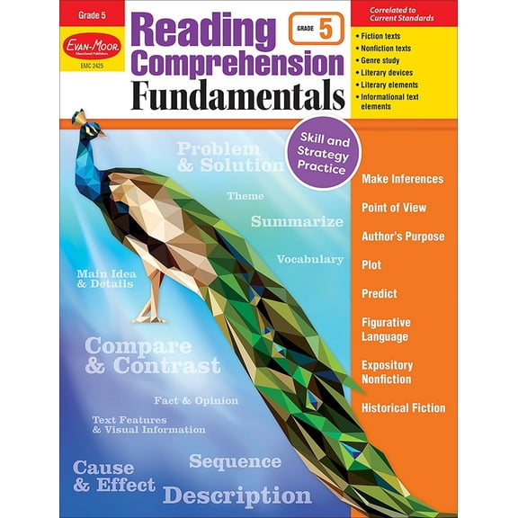 Reading Comprehension Fundamentals Reading Comprehension Fundamentals, Grade 5, (Paperback)