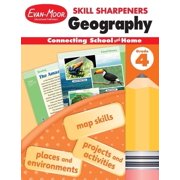 Evan-Moor Skill Sharpeners: Geography, Grade 4 Workbook