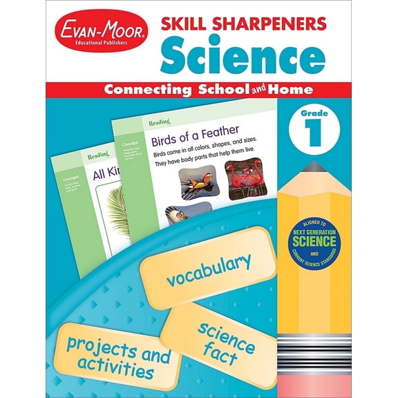 Evan-Moor Skill Sharpeners: Science, Grade 1 Workbook