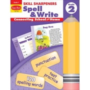 Evan-Moor Skill Sharpeners: Spell & Write, Grade 2 Workbook