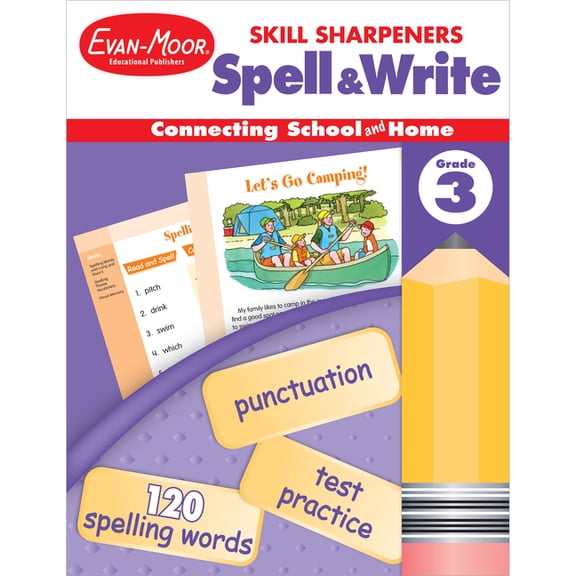 Skill Sharpeners: Spell & Write Skill Sharpeners: Spell & Write Grade 3, (Paperback)