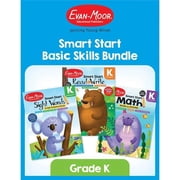 Evan-Moor Smart Start Acvitity Book Basic Skills Bundle Grade K Workbook 3 Books/Set EMC6272