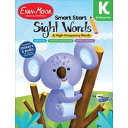 Evan-Moor Smart Start Sight Words & High-Frequency Words, Kindergarten Workbook