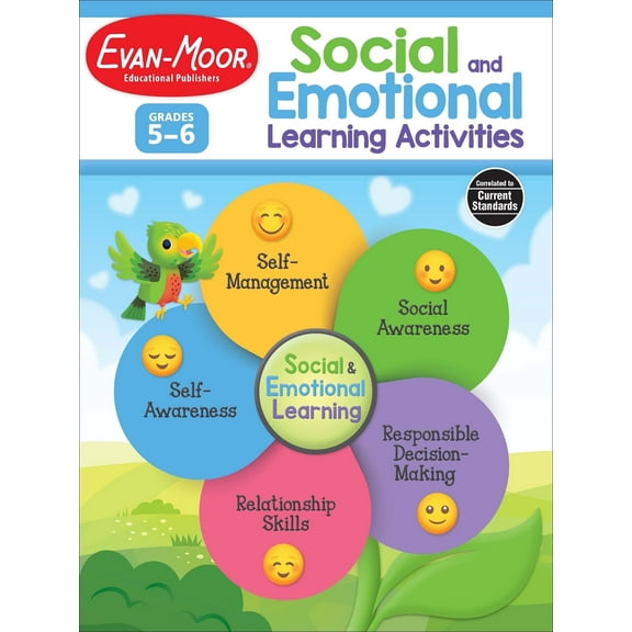 Evan-Moor Social and Emotional Learning Activities, Grade 5-6, Teaching Edition