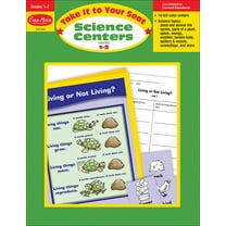 Evan-Moor Take It to Your Seat: Science Centers, Grade 1 - 2 Teacher Resource
