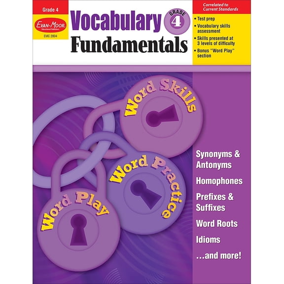 Evan-Moor Vocabulary Fundamentals, Grade 4 Teacher Resource