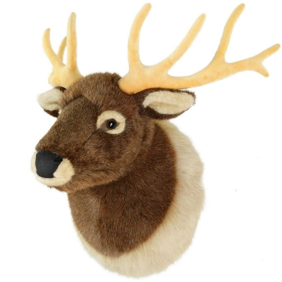 Evander the Elk Head | 25 Inch Stuffed Animal Plush | By TigerHart Toys