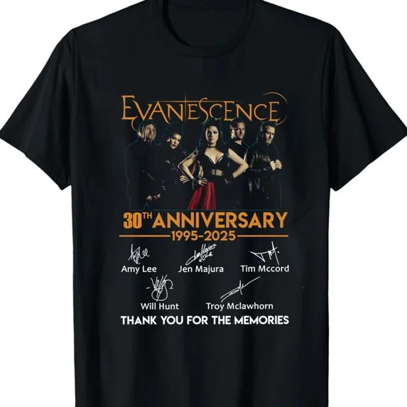 Evanescence 30th Anniversary Gift For Fans Unisex T-shirt