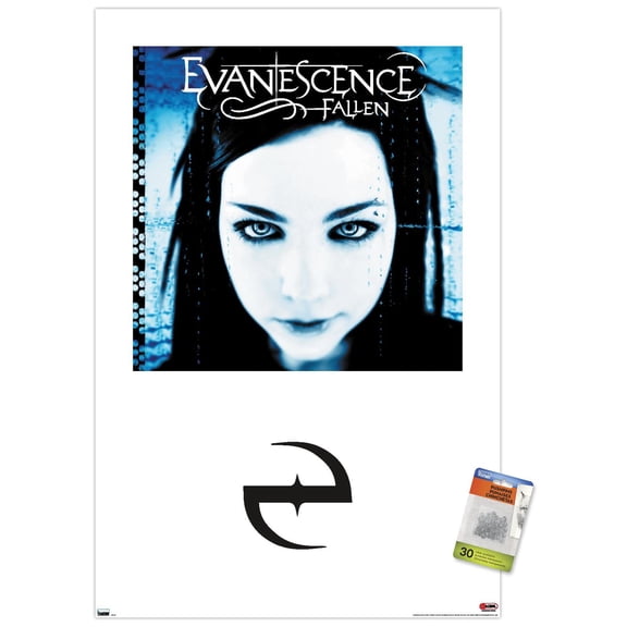Evanescence - Fallen Album Series Wall Poster with Push Pins, 22.375" x 34"