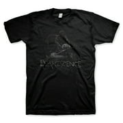 Evanescence Men's Angel Statue T-Shirt Black X-Large | Officially Licensed Merchandise