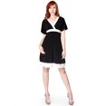thumbnail image 1 of Evanese Women's Short Kimono sleeve Bubble skirt Casual Cocktail Day Dress, 1 of 4