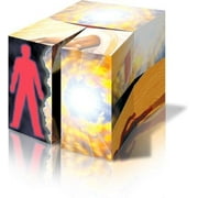 EvangeCube Cube Puzzle Full Color 3 Square, Full Color