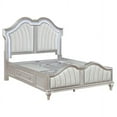 thumbnail image 1 of Evangeline Eastern King Storage Bed with LED Headboard Silver Oak and IvoryBox 2, 1 of 5