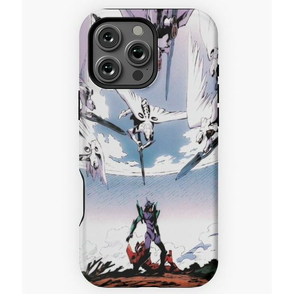 Evangelion Attacks Anime Art N3902 Phone Case for iPhone 17 16 15 14 13 12 11 Pro Max
