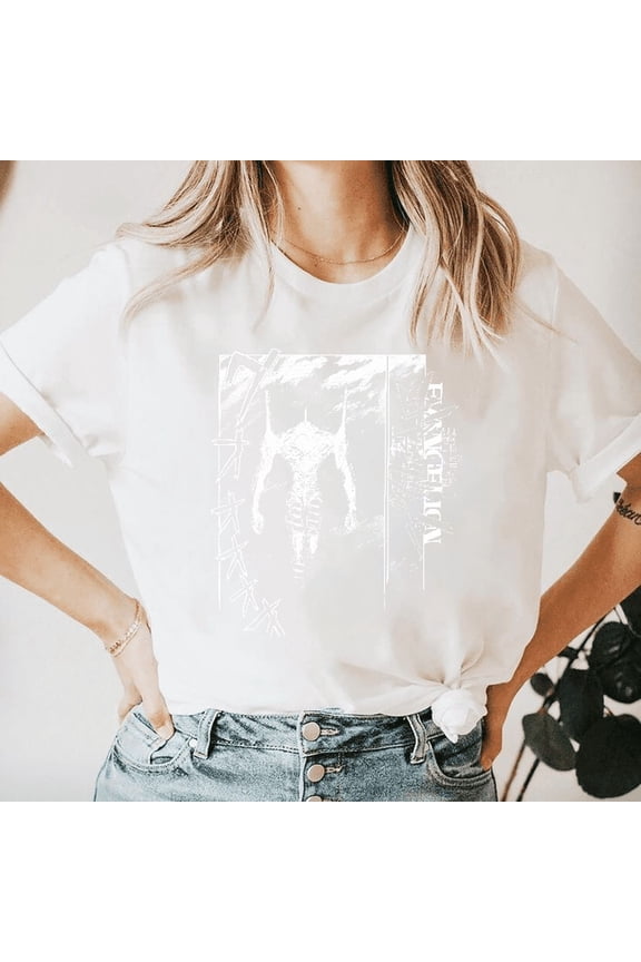 Evangelion EVA01 Y2K Streetwear Anime Fashion Fan Graphic Unisex T-shirt, for men & women, up to size 5XL