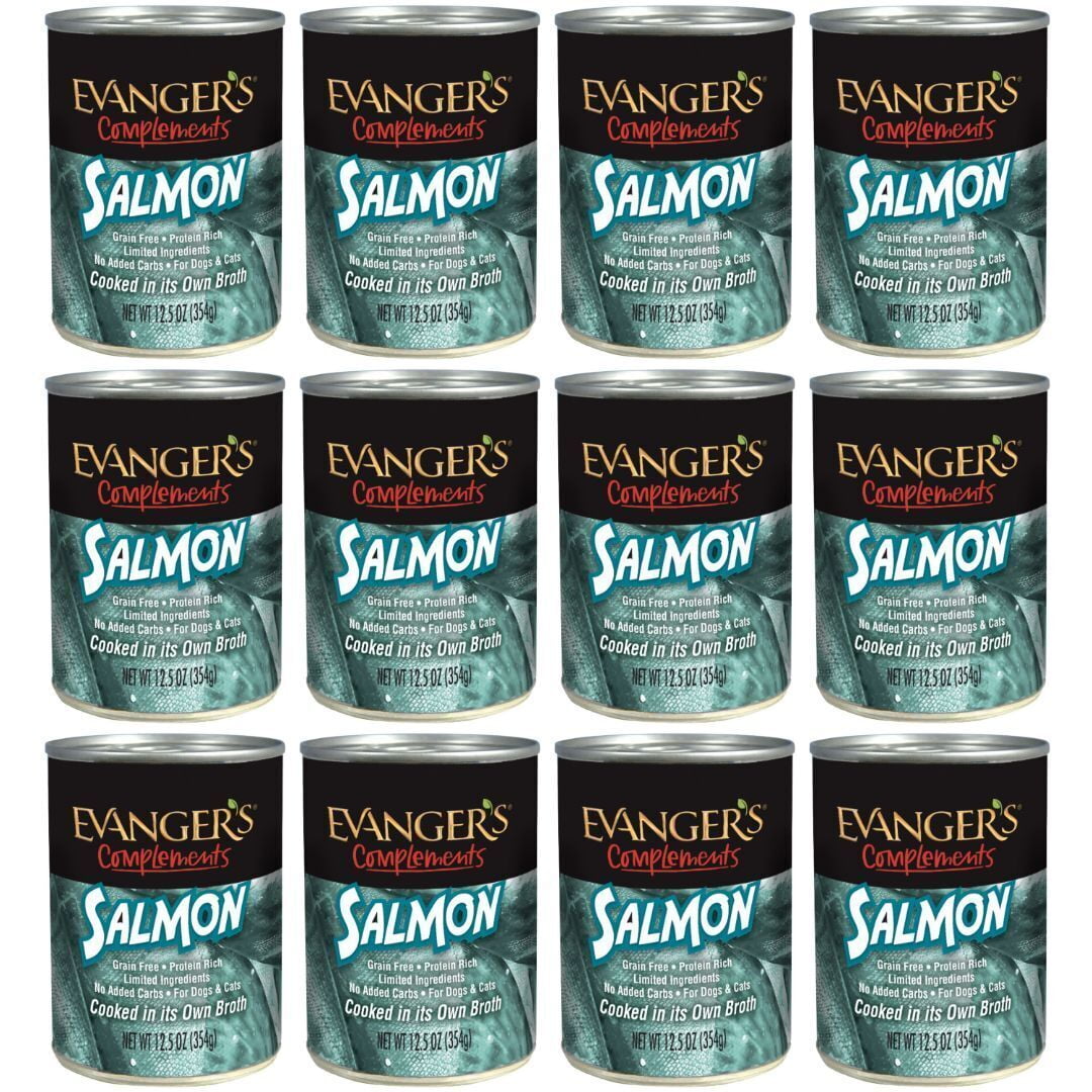 Evanger Grain-Free, Gluten-Free, and Omega-Rich Wild Salmon for