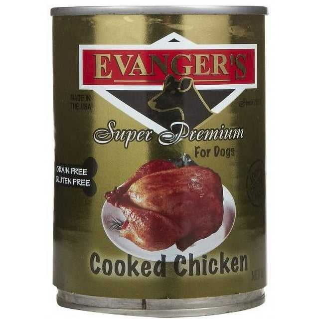 Evanger's Chicken Wet Dog & Cat Food, 13 Oz