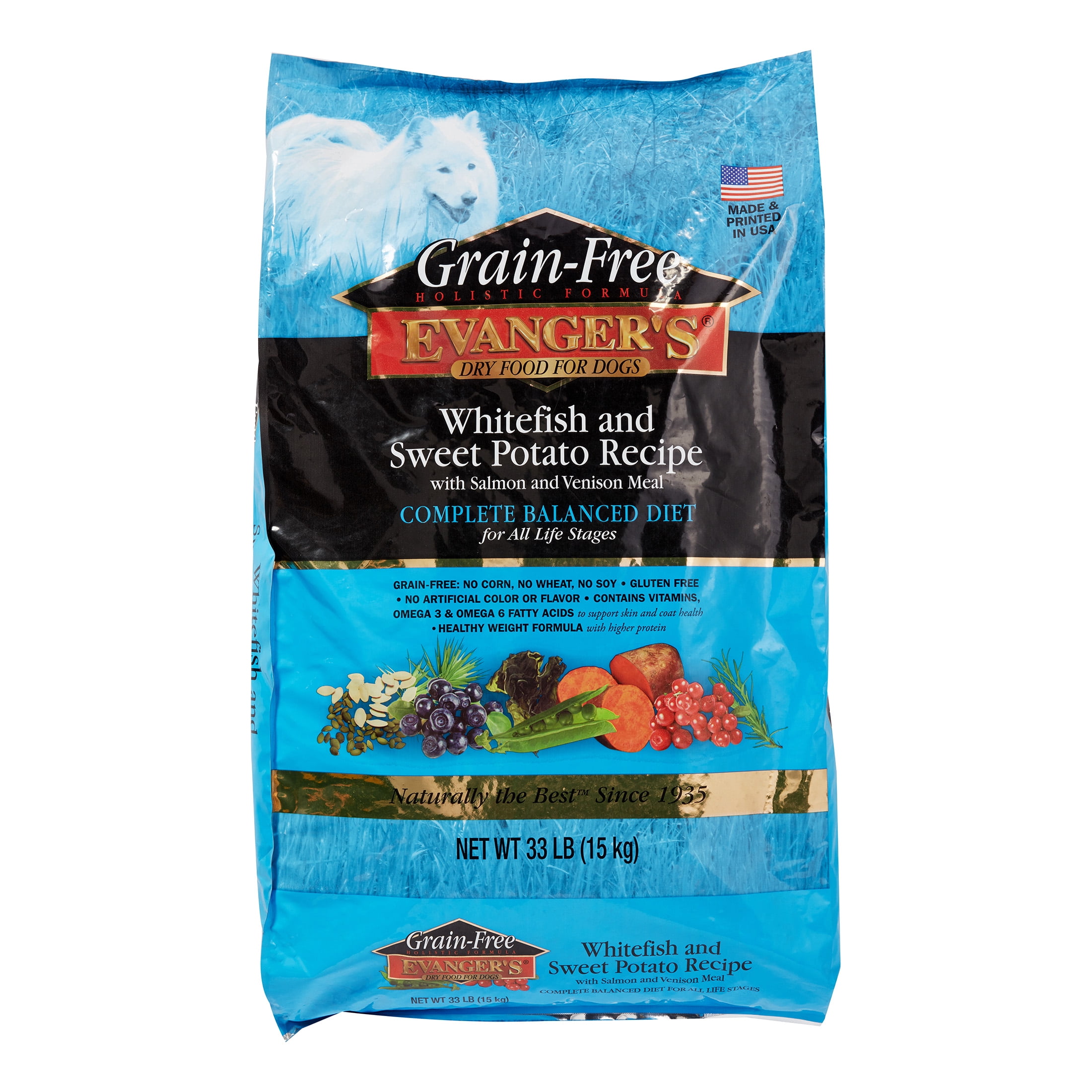 Evanger s Complete Balanced Diet Grain Free White Fish Sweet