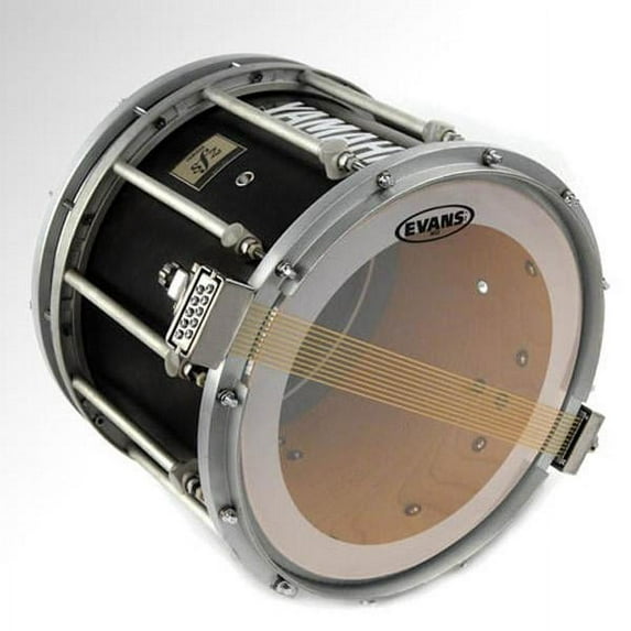 Evans 14" MS3 Clear Snare Side Drumhead with 3mil Film & Overtone Control for Drum Shells Multicolor
