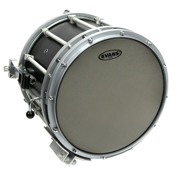 Evans 14" Marching Snare Drum Head for Beginner, Hybrid Gray