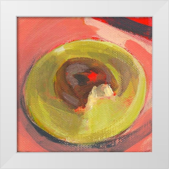 Evans, Bridget G. 15x15 White Modern Wood Framed Museum Art Print Titled - Fresh Daily VIII